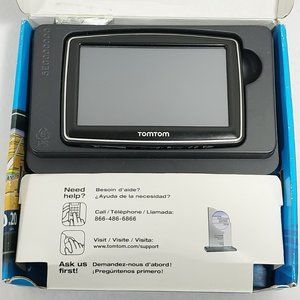 Tom Tom XL 340S GPS With Charger Manual And Box #1331